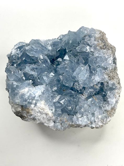 Blue Celestite, Celestial Crystal, Celestite Crystal, Amethyst Point, Crystal Geode, Crystal Healing Stones, Pink Moon, Connect The Dots, Crystal Blue