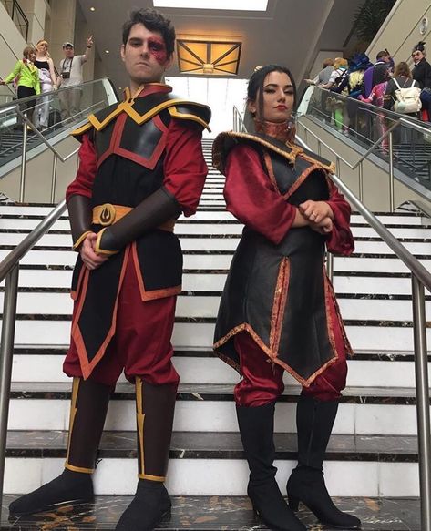 Zuko And Azula, Azula Cosplay, Group Cosplay, Avatar Cosplay, Prince Zuko, Avatar Series, Comic Con Cosplay, Fire Nation, Happy Birthday To My