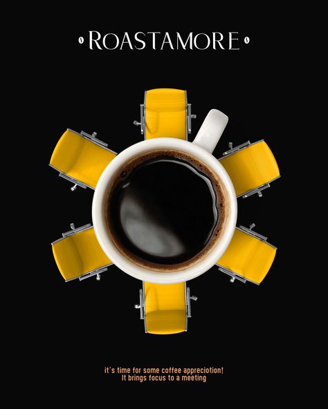 Rostamore: Coffee Ads • Ads of the World™ | Part of The Clio Network Creative Advertising Poster, Coffee Ads, Coffee Creative, Advertising Poster Design, Ad Of The World, Creative Coffee, Ads Of The World, Coffee Poster, Creative Posters