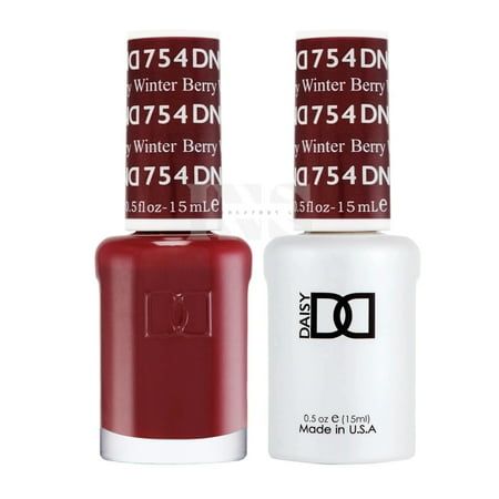 DND Duo Gel in 754 Winter Berry features a beautiful winter-inspired color that lasts longer than traditional nail lacquer. The set includes both nail lacquer and gel polish, providing a professional look with ease. Transform your nails into a work of art with this high-quality product. Following a professional 3 step gel system: DND Gel Polishes needs to be cured under a LED lamp, used with the DND Base Gel and DND Top Gel. Matching nail lacquers need to air dry. 1. Starting with completely cle Dnd Dark Red Gel Polish, Burgundy Gel Polish, Winter Berry, Dnd Gel Polish, Winter Inspired, Gel Polish Colors, Polish Colors, Nail Lacquer, Air Dry