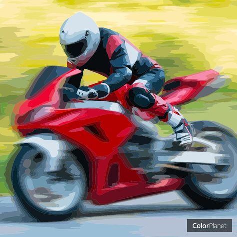 Motorbike Painting, Transport Art, Coloring Games, Kart Racing, Color Games, Gcse Art, Diy Art Painting, Coloring Pictures, Pencil Sketch