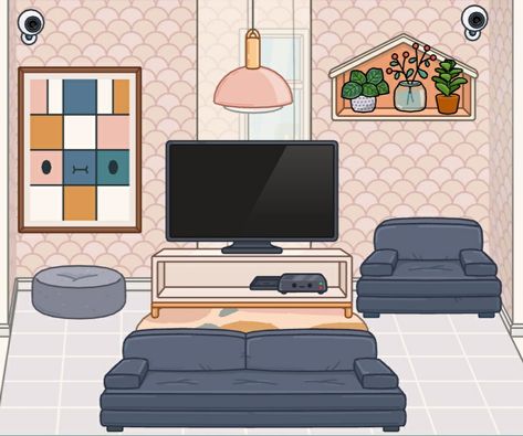 Free House Design, Duck House, Paper Duck, Paper Doll House, Paper House, Toca Life, House Room, Girls Cartoon Art, Doll Furniture