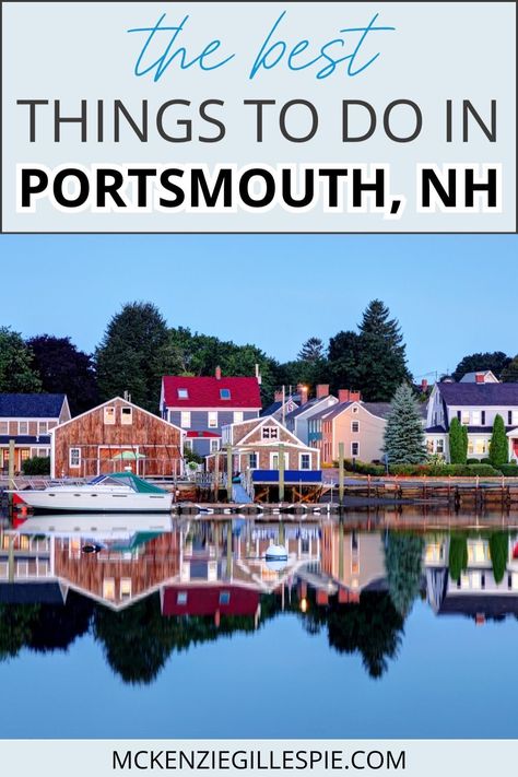 Check out our blog post for the ultimate Portsmouth New Hampshire travel guide! Learn about the must-see spots in Portsmouth New Hampshire, from vibrant markets to scenic waterfronts. Perfect for your next New England Road Trip adventure, this guide covers everything you need to know about exploring Portsmouth NH. Experience the beauty and charm of the New Hampshire Coast like never before. New Hampshire Travel, England Road Trip, Sister Trip, New England Usa, Portsmouth New Hampshire, New England Road Trip, Portsmouth Nh, New England Fall, Summer Escape