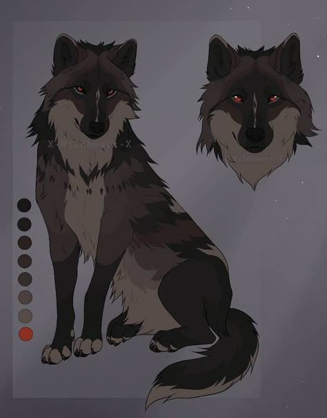 Animal Oc, Anime Wolf Drawing, Dog Design Art, Wolf Oc, Cute Wolf Drawings, Wolf Designs, Wolf Drawings, Wolf Sketch, Canine Drawing