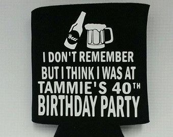 50th birthday koozie – Etsy 30th Birthday Coozie For Men, 70th Birthday Koozie Ideas, 50th Birthday Koozies For Him, 40th Birthday Koozies For Men, 60th Birthday Koozies, 40th Birthday Koozies, 50th Birthday Koozies, Funny Koozies, Koozie Ideas