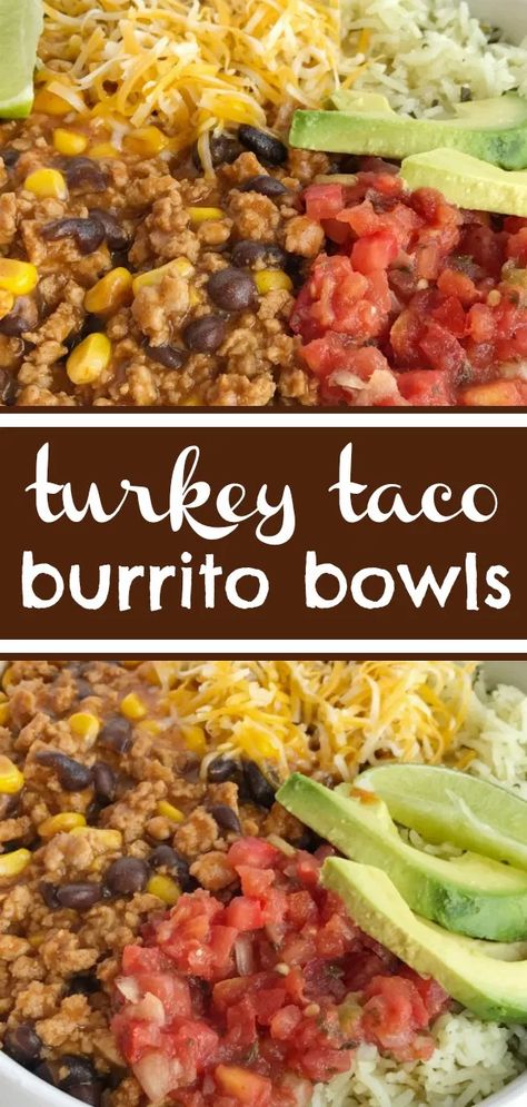 Quick Ground Turkey Recipes, Turkey Recipes For Dinner, Ground Turkey Recipes For Dinner, Mexican Food Tacos, Ground Turkey Recipe, Taco Burrito, Ground Turkey Recipes Easy, Food Tacos, Healthy Turkey Recipes