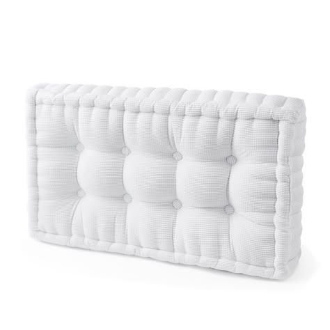 PRICES MAY VARY. Twin / Twin XL tufted headboard adds to your bedroom or college dorm decor, transforming your space into a stylish and cozy oasis Plush material over thick cushioned fill provides both style and comfort Place at the head of your bed for a classic look, or along the side to create a comfy spot to relax or study Overall Dimensions: 23.60" x 40.15" x 7.85"D Without a Twin XL college headboard, your college dorm room can look plain and impersonal, like a day camp room...or a prison College Headboard, Camp Room, Collage Dorm Room, Dorm Room Headboards, Dorm Necessities, College Bedroom Decor, Blue Dorm, College Dorm Room Inspiration, Dream Dorm Room