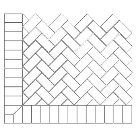 Herringbone Paver Pattern Brick Herringbone Pattern, 4x8 Paver Patterns, Paver Designs Patterns, Paver Patterns Design, Backyard Paver Patio Ideas, Herringbone Brick Patio, Herringbone Pavers, Herringbone Patio, Patio Pavers Ideas