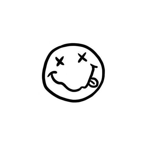 Doodle Circle, Circle Text, Nirvana Smiley Face, Text Quotes, Smiley Face, Nirvana, Smiley, To Draw, Drawings