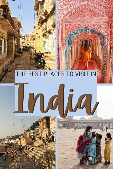 One Week In India, Travel Route India, Places To Visit India, India Vacation Places To Visit, India Visiting Places, India Itenary, Travel In India Places To Visit, India Travel Destinations, India Best Places Travel