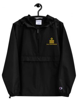 Seaman Uniform – Seaman Uniform Packable Rain Jacket, Champion Jacket, Polyester Jacket, Packable Jacket, Wind And Rain, Baby Cardigan, Embroidered Jacket, Half Zip Pullover, Protect Yourself