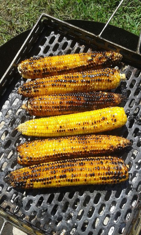 Grilled Corn On The Cob, Summer Tips, Summer Barbecue, Corn On The Cob, Grilled Corn, Healthy Summer, Side Dish, The Whole, Corn