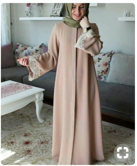 Abaya Designs Latest, Islamic Fashion Dresses, Modern Abaya, Abaya Fashion Dubai, Moslem Fashion, Mode Turban, Hijabi Fashion Casual, Muslim Women Fashion, Mode Abaya