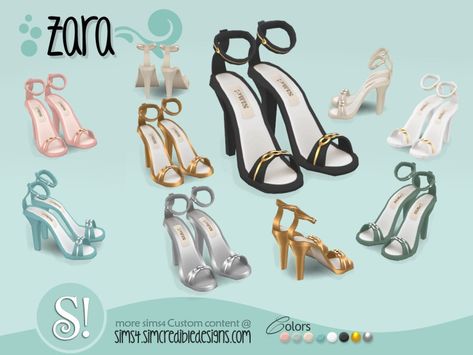 by SIMcredibledesigns.com Found in TSR Category 'Sims 4 Clutter' Die Sims 4, Cc Shoes, Muebles Sims 4 Cc, Sims Packs, Sims 4 Bedroom, Sims 4 Clutter, Pelo Sims, Sims 4 Cc Shoes, Zara Sandals