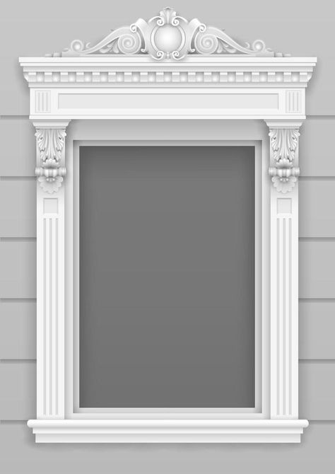 Front Window Design, Mebel Antik, House Window Design, Front Wall Design, Cornice Design, Classic Window, Arsitektur Masjid, Window Trim Exterior, Door Design Images