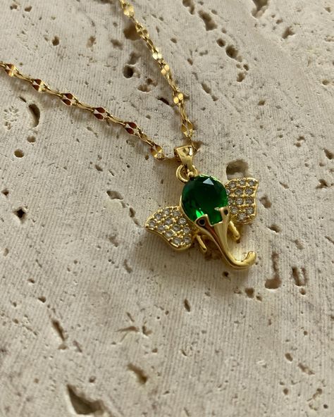 🏷️£19.99 & Free delivery. 🐘Gorgeous 18k gold plated elephant pendant necklace with a pop of colour. The perfect gift or why not treat yourself? 🛍️Tap the link to shop. Limited availability. #elephantpendant #elephantnecklace #elephantjewelry #elephantlove #elephant🐘 #animaljewelry #giftforher #mothersdaygift #leicester #leicesterbusiness Elephant Pendant Necklace, Elephant Jewelry, Gold Necklace Simple, Elephant Necklace, Elephant Love, Elephant Pendant, Necklace Simple, Mothersday Gifts, Indian Jewellery