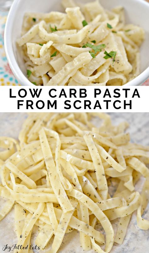 This Keto Pasta Recipe proves that you can eat noodles on the keto diet! These low-carb noodles are delicious and simple to make, even if it's your first time! Don't miss out on this delicious recipe - it's made with simple ingredients! Ketosis Diet Recipes, Keto Noodles, Lunch Keto, Keto Pasta, Low Carb Noodles, Cooking In The Kitchen, Ketosis Diet, Low Carb Pasta, Recetas Keto