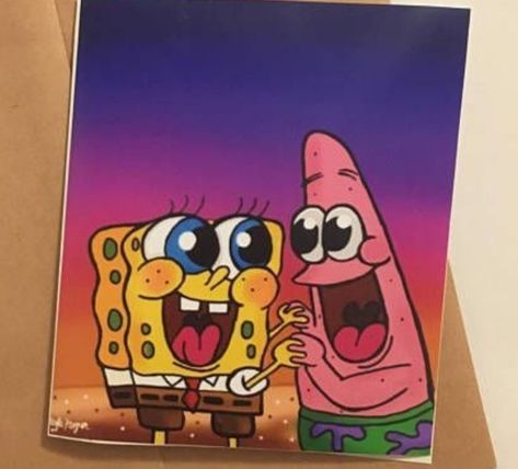 Bff Painting Ideas On Canvas, Bestie Painting Ideas, Friend Painting Ideas, Cosmo Und Wanda, Friendship Paintings, Friendship Canvas, Best Friend Canvas, Couples Canvas Painting, Mini Toile