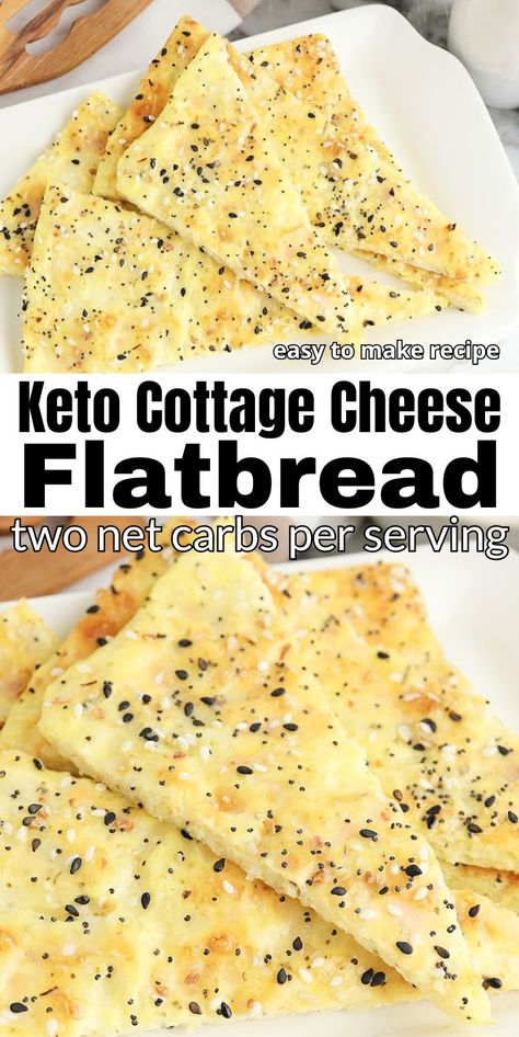 Keto Cottage Cheese Flatbread #ketocottagecheeseflatbread #cottagecheeseflatbread Keto Cottage Cheese, Cheese Flatbread Recipes, Stylish Cravings, Cottage Cheese Recipes Healthy, Queso Cottage, Italian Seasonings, Cheese Flatbread, Keto Breads, Cheesy Cauliflower