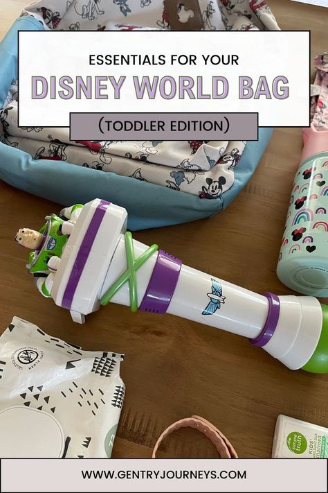 My husband and I have been to our fair share of theme parks with and without our toddler. Below are our Essentials for Your Disney World Park Bag (Toddler Edition). This list was created for parents of potty trained toddlers, though it would be easy to add a couple more items and call it a diaper bag. If you are planning a trip to Disney, I hope this list will help you in the process! #toddler #disney Disney World Toddler Tips, Disney Must Haves For Toddlers, Disney World With A Toddler, Disney Toddler Activities, Disney Toddler Packing List, Disney Packing List For Toddlers, Disney World Park Bag, Disney Must Haves For Kids, Disney For Toddlers