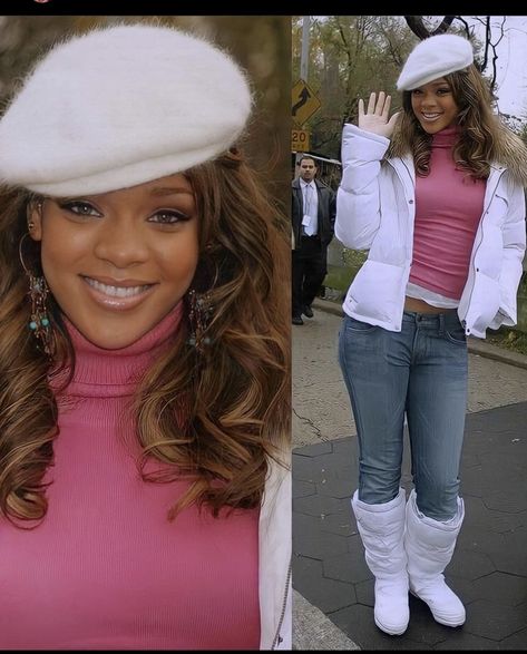 Rihanna 90s Outfit, Rhianna Outfits 2000s, Rihanna 2000s, Rihanna Outfits 2000s, Rihanna Aesthetic 2000s, Rihanna 2000's Aesthetic, Rhianna 2000’s, Young Rihanna, Rihanna 2000's