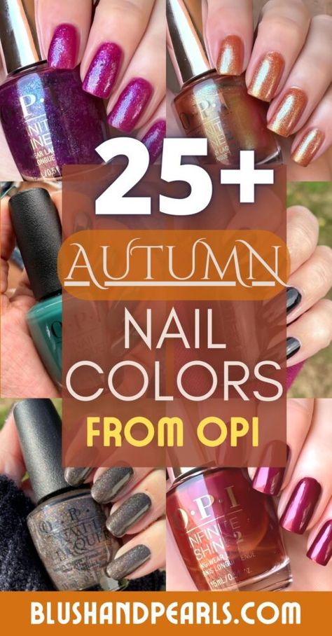 fall nail colors opi. october nails. november nails. autumn nail colors. OPI nail polish. Fall Nails Opi, Opi Fall Colors, Mail Polish, Fall Nail Colors Opi, Nails November, Opi Fall, Opi Nail Polish Colors, September Fall, Opi Gel Nails