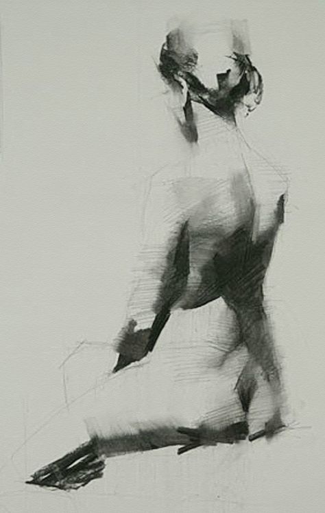 Contour Figure Drawing, Figure Life Drawing, Figure Ink Drawing, Mark Tennant Drawing, Charcoal Figure Drawing Female, Anatomy Reference Sketch, Female Life Drawing, Academic Figure Drawing, Life Drawing Female