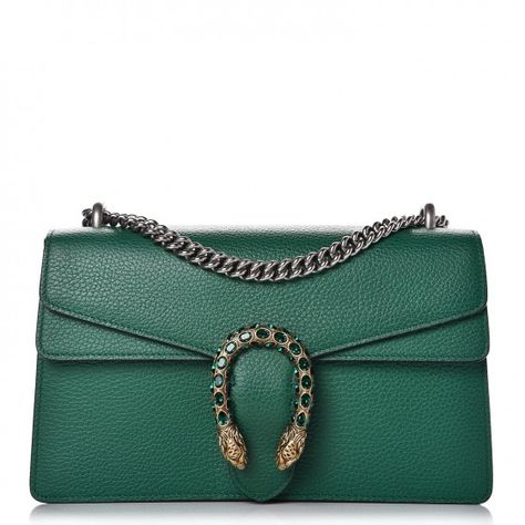 GUCCI DIONYSUS SHOULDER BAG SMALL EMERALD. #gucci #bags #shoulder bags Gucci Dyonisus Bag, Gucci Bags Handbags, Miu Miu Handbags, Givenchy Handbags, Best Tote Bags, Leather Tote Bag Women, Green Handbag, Latest Bags, Brown Leather Totes