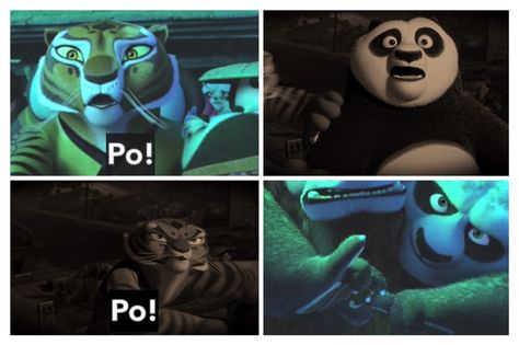 "The hardcore do understand but I can't watch my friend be killed."-Tigress (kung fu panda 2) am I the only one who noticed the parallels, and Po kinda saved Tigress back like she saved him in the 2nd one. (And btw this is a remake of my edit with better quality.) Tipo Kung Fu Panda, Tigress X Po Kung Fu Panda, Po X Tigress Fanart, Tigress And Po, Po X Tigress, Po And Tigress, Tigress Kung Fu Panda, Frozen Memes, Kung Fu Panda 2