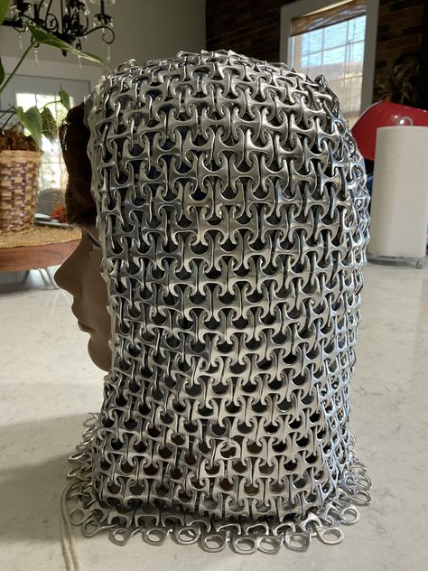 Pop tab chain mail Can Tab Chain Mail, Soda Tab Chain Mail, Can Tab Chainmail, Soda Tab Belt, Monster Tab Jewelry, Soda Tab Chainmail, Can Tab Jewelry, Pop Tab Chain Mail, Can Tab Chain