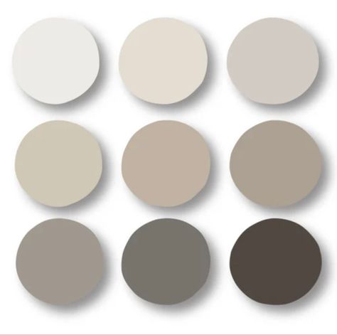 Taupe Color Schemes, Taupe Color Palettes, Taupe Bathroom, Taupe Paint Colors, Taupe Bedroom, Colors For Home, Sherwin Williams Paint, White Wall Bedroom, Taupe Paint