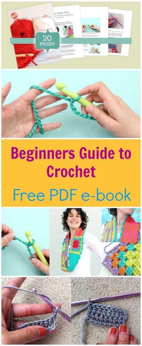 Free crochet for beginners ebook. Free Crochet Patterns For Beginners, Beginning Crochet, Free Printable Sewing Patterns, Crochet Patterns Free Beginner, Beginner Crochet Tutorial, Crochet Geek, Printable Sewing Patterns, Beginners Crochet, Crochet Abbreviations