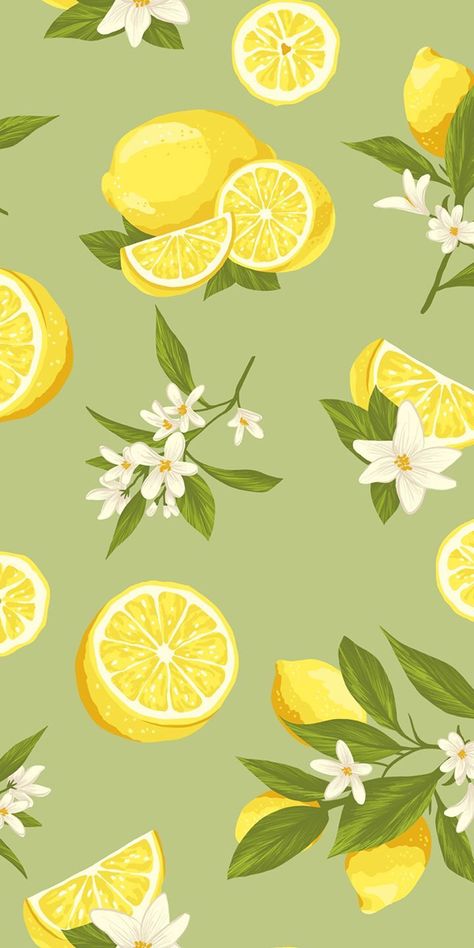 귀여운 음식 그림, صفحات التلوين, Fruit Wallpaper, 패턴 배경화면, Phone Wallpaper Patterns, Yellow Wallpaper, Cute Patterns Wallpaper, Summer Wallpaper, Cute Backgrounds