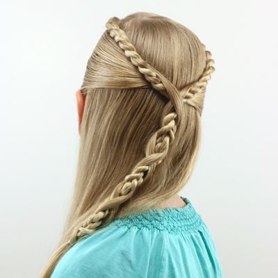 Rope Twist Hawser Braid Pullback Topsy Tail Hairstyles, Viking Hairstyle, Half French Braids, Rope Braided Hairstyle, Hair Braid Designs, Hair Aesthetics, Ponytail Braid, Side Braids, Peinados Hair Styles