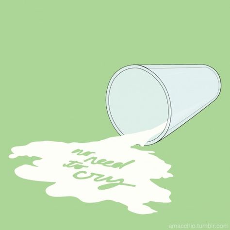 No use crying over spilt milk. Milk Drawing, Spilt Milk, Milk Art, Bottle Logo, Spilled Milk, Bottle Tattoo, Dorm Room Diy, Spilled Coffee, Wall Painting Decor