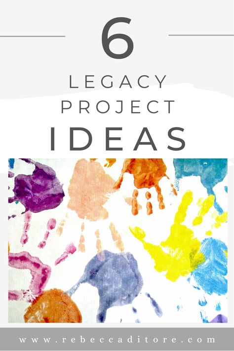 Legacy projects to remember your loved ones. Legacy Making Activities, Memorial Kids Crafts, School Legacy Project Ideas, Legacy Projects Ideas, Class Memory Project, Family Keepsake Ideas, Legacy Projects School, Memory Ideas For Loved Ones, Family Keepsake Crafts