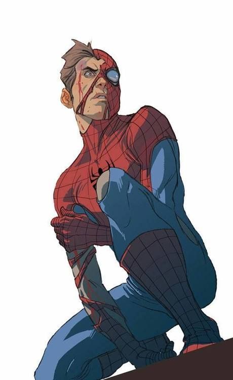 battle damaged- spider man Image Spiderman, Comics Anime, The Spider, Marvel Vs, Spiderman Art, Superhero Art, Amazing Spiderman, Comic Book Characters, Amazing Spider