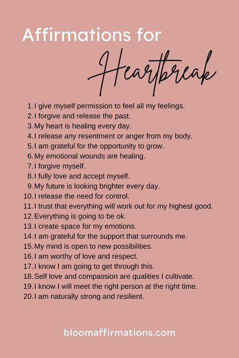 Healing A Breakup, Positive Affirmation Heartbreak, Getting Over A Breakup Journal, Healing Journaling Breakup, Words Of Affirmation Relationships, Journal For Heartbreak, Affirmation Heartbreak, How To Heal Yourself From Heartbreak, How To Heal Breakup