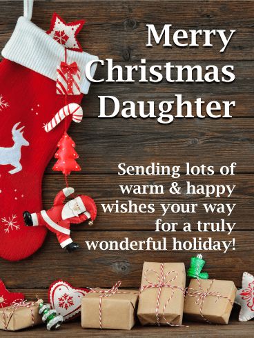 Merry Christmas Daughter Quotes, Merry Christmas Daughter, Inspirational Christmas Message, Christmas Card Wishes, Good Morning Christmas, Christmas Card Messages, Merry Christmas Gif, Xmas Wishes, Merry Bright Christmas