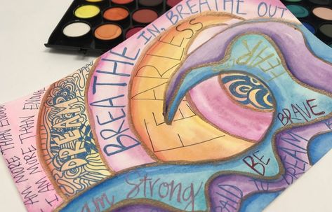 5 SEL Lessons That Actually Work with Secondary Students Art Therapy Activities Painting, High School Art Therapy, Sel Art Projects Middle School, Art Therapy Lesson Plans, Sel Projects Middle School, Sel Art Lessons Elementary, Sel Lessons For High School, Sel Art Lessons, Sel Art Projects For Elementary