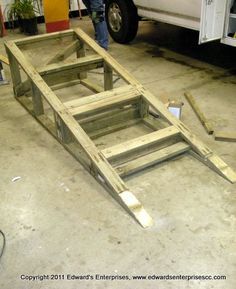 Wheelchair ramp, Wheelchairs and How to build on Pinterest Build A Wheelchair Ramp, How To Build A Handicapped Ramp, How To Build A Ramp Over Stairs, How To Build A Wheelchair Ramp, How To Build A Ramp, Wooden Ramp Diy How To Build, Wheel Chair Ramps Ideas, Diy Ramp Wheelchair, Disabled Ramps