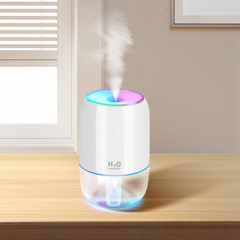 PRICES MAY VARY. ★【Portable Humidifier】The cool mist humidifier has a 200ml capacity which keeps your room humidifier running for 8 hours. With a single nozzle design, small humidifiers can make your skin stay young and relaxed, reducing the chance of skin problems and creating a good living and sleeping environment for your room, bedroom, etc. PAY ATTENTION: Please soak the filter cotton totally into the water at least one minute with the first time to use. ★【Ultra Quiet】With low noise operatio Indoor Plants Room, Small Humidifier, Room Humidifier, Nozzle Design, Portable Humidifier, Home Nursery, Mist Humidifier, Cool Mist Humidifier, Car Office