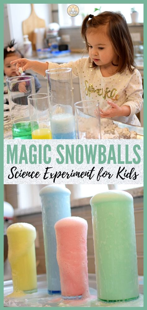 Thema Winter Im Kindergarten, Toddler Science, Science Activity For Kids, Baby Tate, Toddler Board, Rainy Day Activities For Kids, Science For Toddlers, How To Make Magic, Science Week