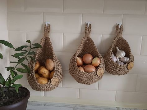 Hanging flower baskets