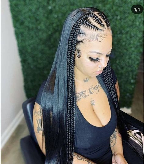 braids in front weave in back, Braids And Curly Weave, Braided Half Up Half Down Hair, September Books, Half Braid, Curly Weave, Protective Hair, Vacation Hairstyles, Sew In Hairstyles, Vacation Essentials