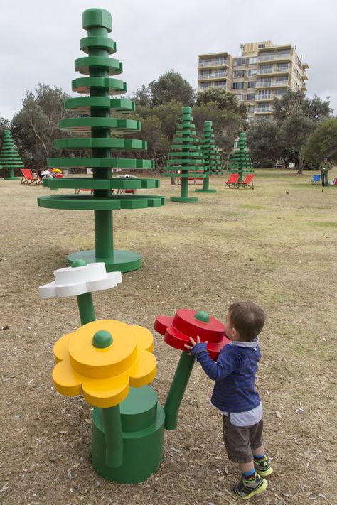 Brick Playground, Lego Chair, Lego Playground, Lego Kids Room, Lego Trees, Lego App, Lego Hotel, Lego Tree, Playground Kids