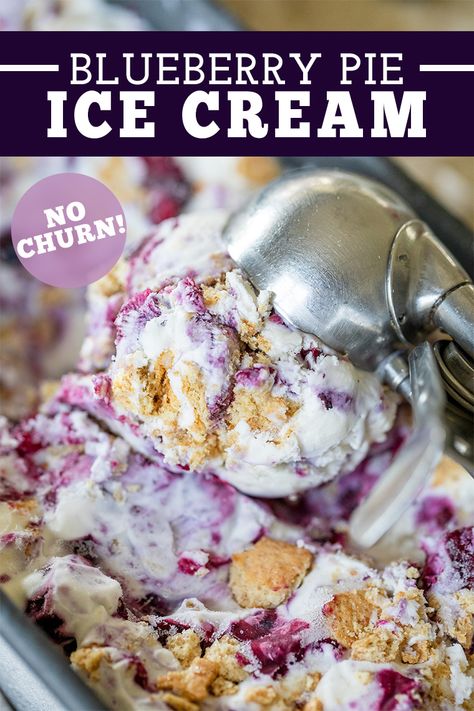 Random Desserts, Frozen Yogurt Blueberries, Homemade Blueberry Pie, Frozen Yogurt Recipes, Pie Ice Cream, Healthy Yogurt, Frozen Yoghurt, Ice Cream Pies, Ice Cream Popsicles