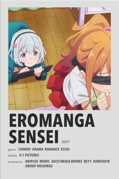 Last Game Manga, Eromanga Sensei, Anime To Watch, Anime Suggestions, Film Posters Minimalist, Poster Anime, Anime Printables, Good Anime To Watch, Anime Watch