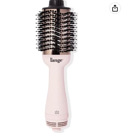 Lange Hair Dryer, Lange Hair Brush Dryer, Hair Curler Brush, Hair Diffuser Aesthetic, Lange Blow Dryer Brush, Pink Blow Dryer, Lange Hair Tools, Hair Blow Dryer Brush, Blowdry Brush