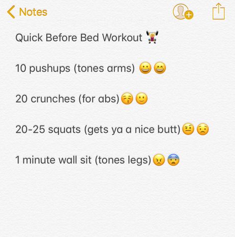 Simple Everyday Workout, Nighttime Workouts Before Bed, Easy Fun Workouts At Home, Do This Every Night Before Bed Workout, Night Time Workout, Angel Workout, Teen Workout Plan, Before Bed Workout, Summer Body Workout Plan